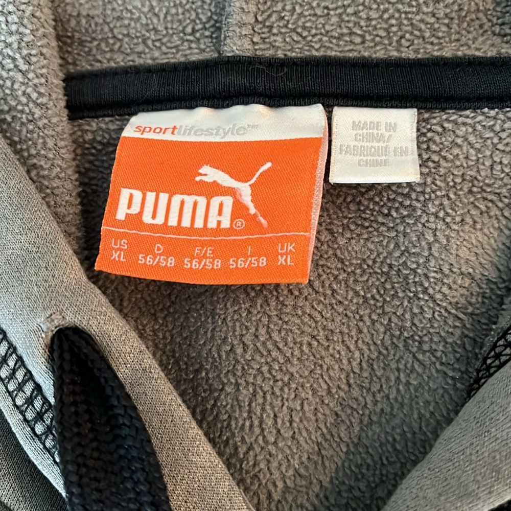 Gray PUMA Hoodie - Picture 4 of 4